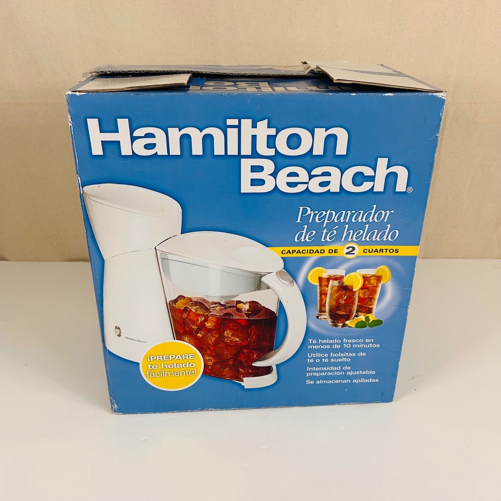 NEW Hamilton Beach 40911 2-Quart Electric Iced Tea Maker
